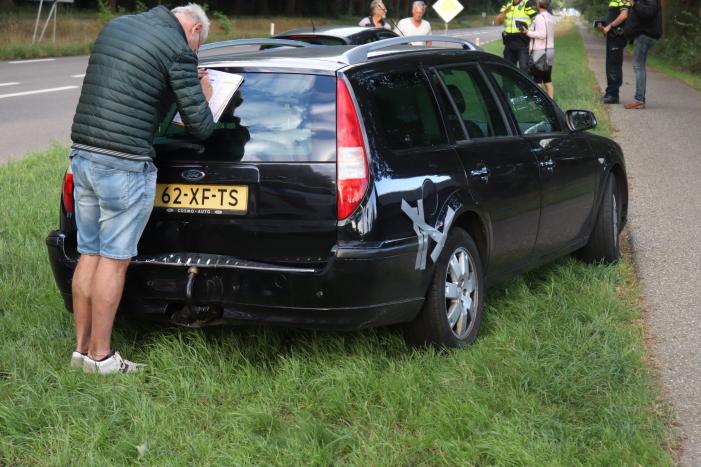 Schade na kop-staart botsing