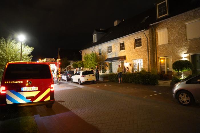 Brand in meterkast van woning