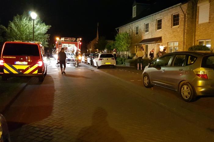 Brand in meterkast van woning