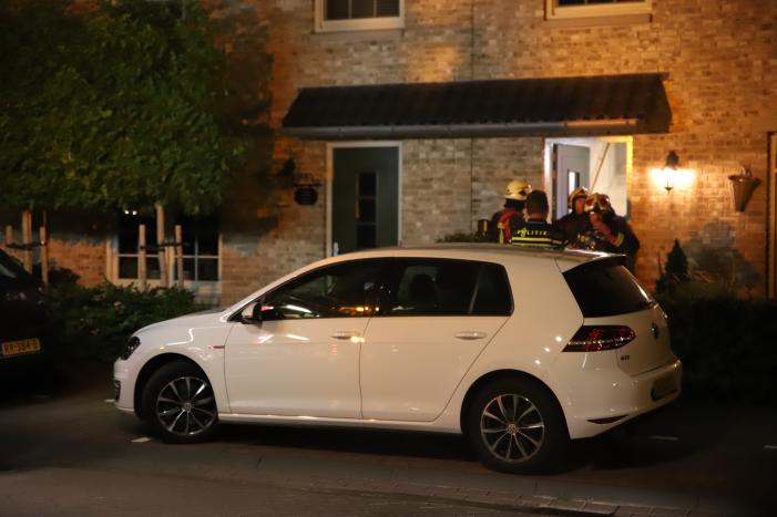 Brand in meterkast van woning