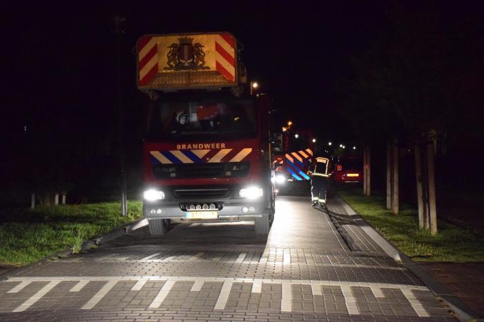 Brand in meterkast van woning