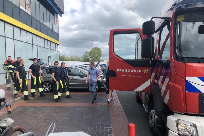 Autobrand in de kiem gesmoord