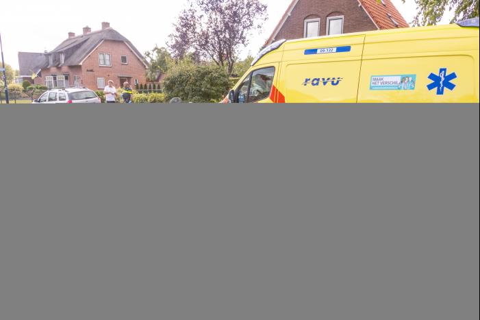 Motorrijder gewond bij verkeersongeval