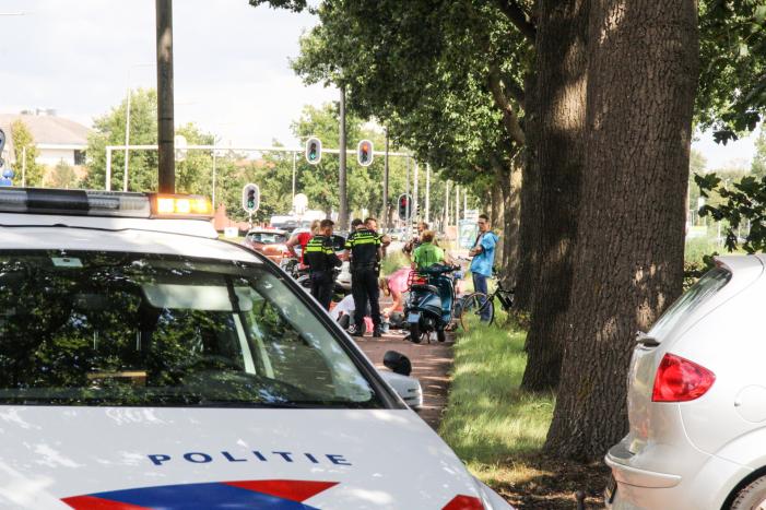 Fietsers gewond na botsing op fietspad