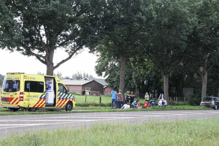 Fietsers gewond na botsing op fietspad