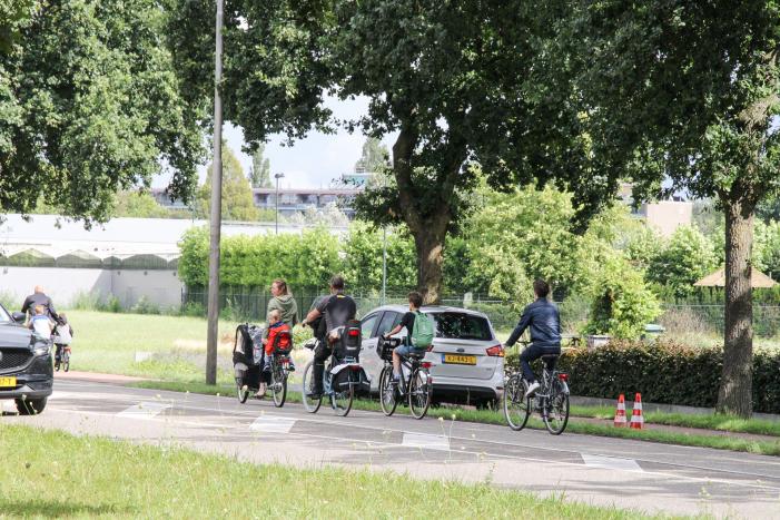 Fietsers gewond na botsing op fietspad