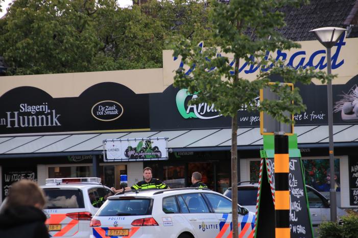 Twee personen aangehouden na winkeldiefstal