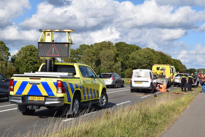 Gewonden bij ongeval met meerdere voertuigen