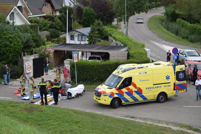 Fietser zwaargewond na ongeval