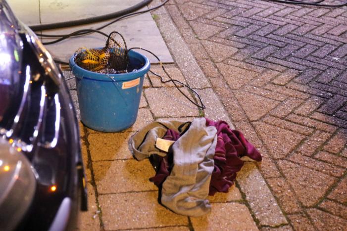 Veel rook bij brand in woning