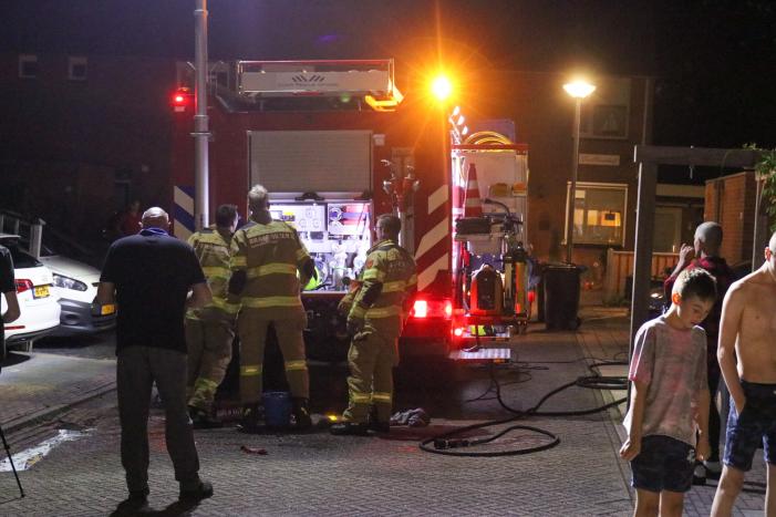 Veel rook bij brand in woning