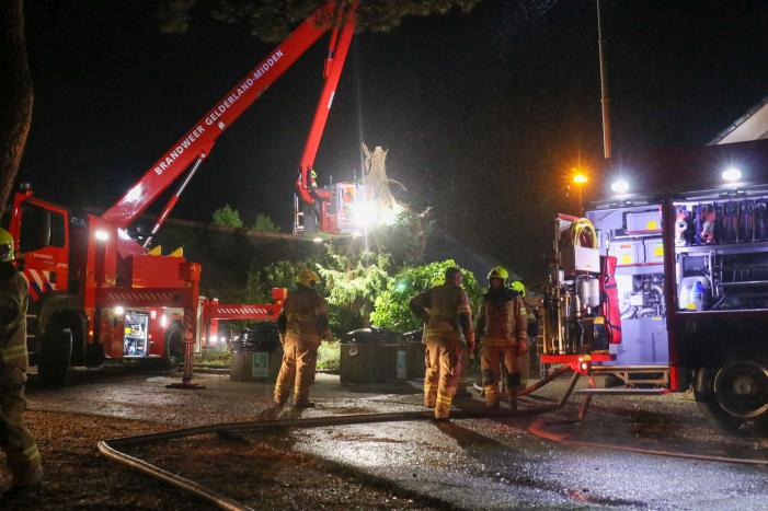 Grote brand in groot congrescentrum
