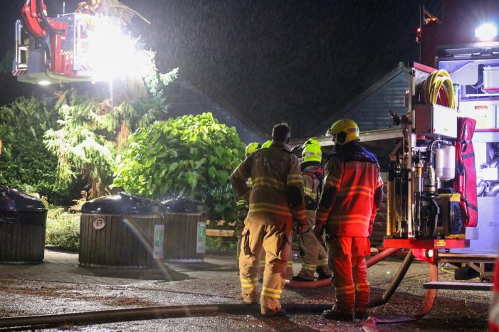 Grote brand in groot congrescentrum