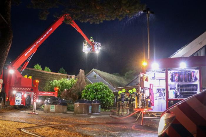 Grote brand in groot congrescentrum