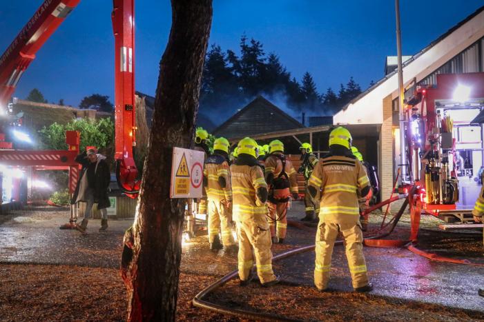 Grote brand in groot congrescentrum