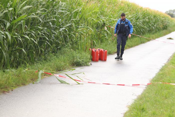 Vaten met mogelijk drugsafval aangetroffen