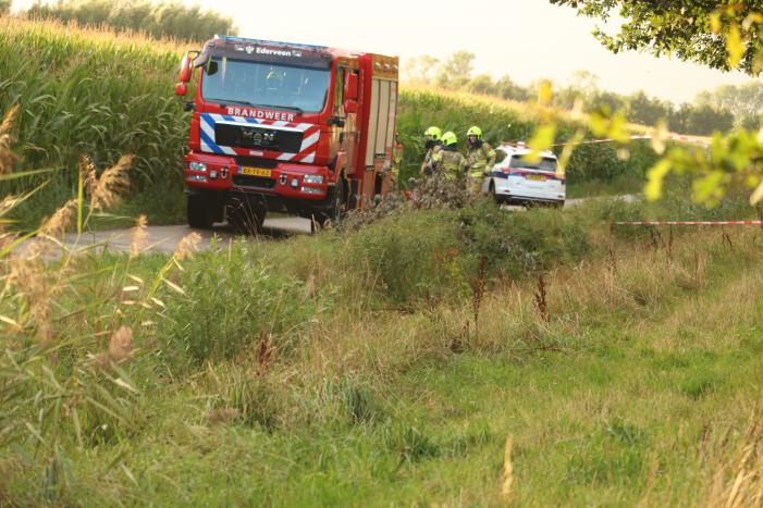 Vaten met mogelijk drugsafval aangetroffen