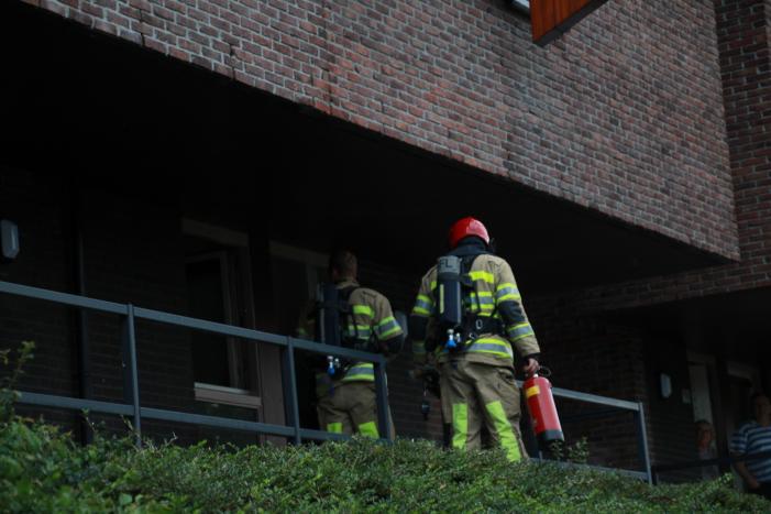 Woning geventileerd na brand in keuken