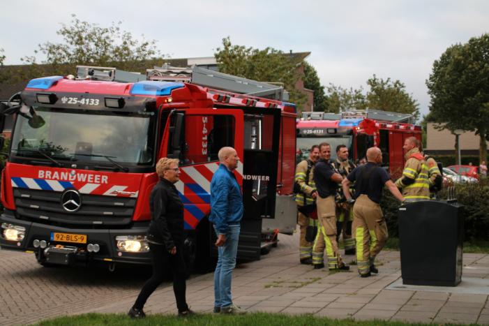 Woning geventileerd na brand in keuken