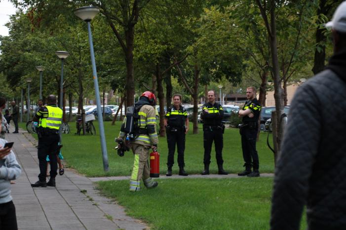 Woning geventileerd na brand in keuken