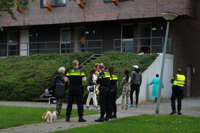 Woning geventileerd na brand in keuken