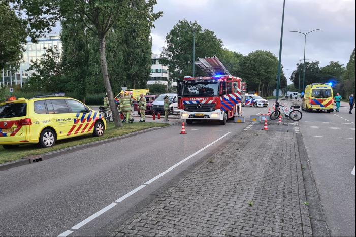 Twee zwaargewonden bij ernstig verkeersongeval
