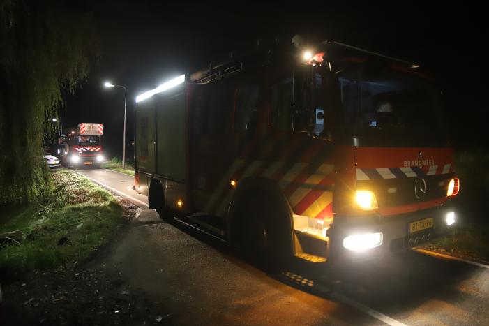 Fietser belandt in het water en raakt zwaargewond