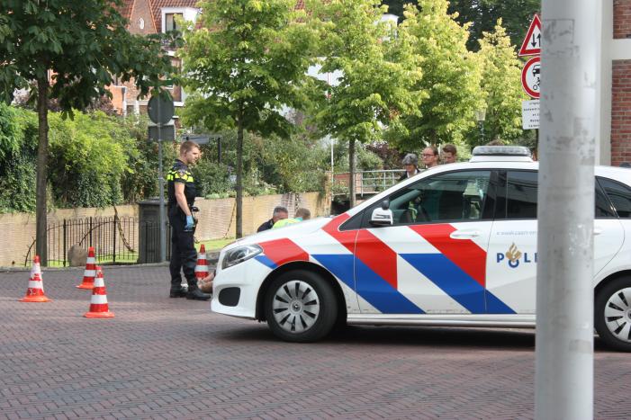 Fietsster gewond bij verkeersongeval