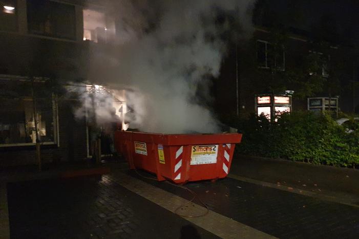 Opnieuw brand in bouwcontainer