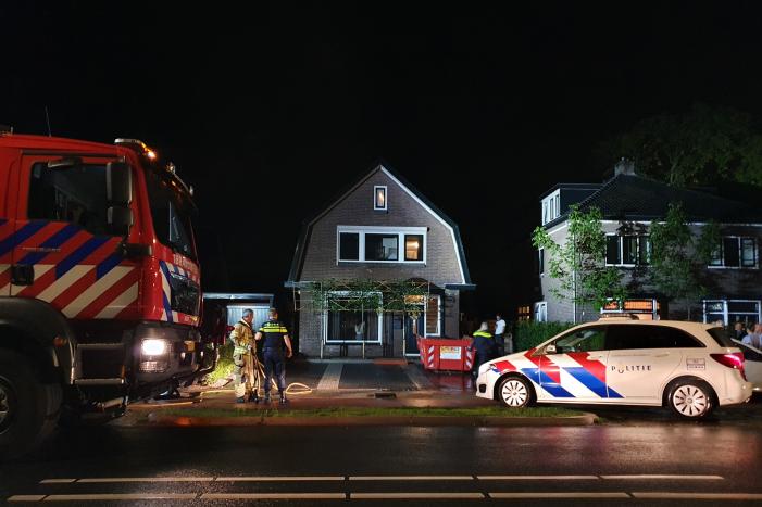 Opnieuw brand in bouwcontainer