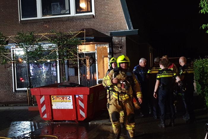 Opnieuw brand in bouwcontainer