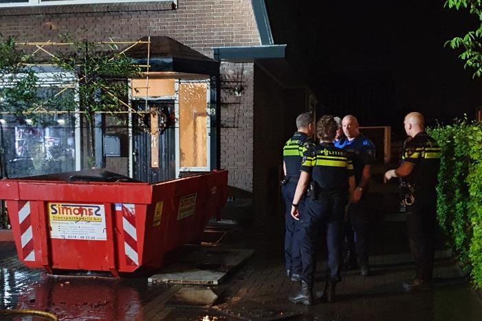 Opnieuw brand in bouwcontainer