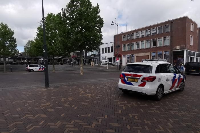 Centrum afgezet na aantreffen van verdachte tas