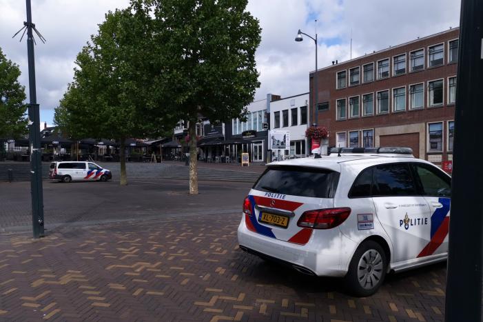 Centrum afgezet na aantreffen van verdachte tas