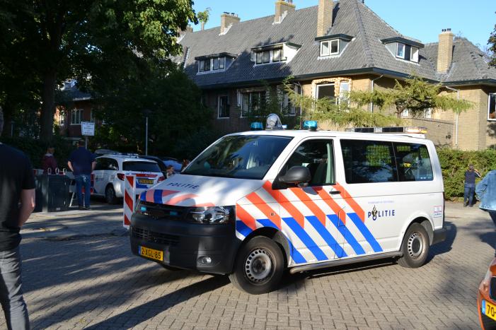 #Leiden Traumahelikopter landt voor incident Verdamstraat Leiden.