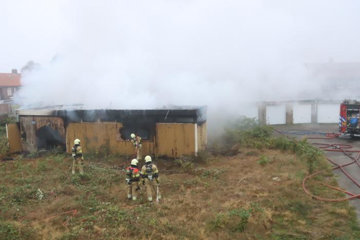 Uitslaande brand verwoest leegstaand pand