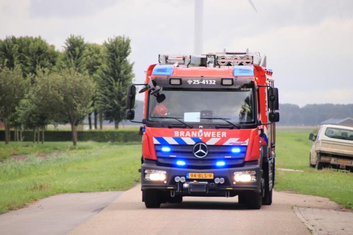 Grote brand in loods Van Andel Bio