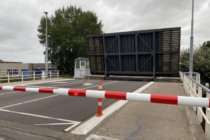 Haastrechtsebrug sluit niet meer na storing