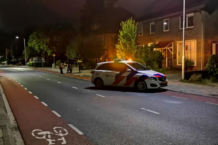 Twee gewonden na val met brommer