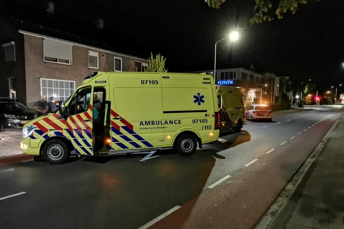 Twee gewonden na val met brommer