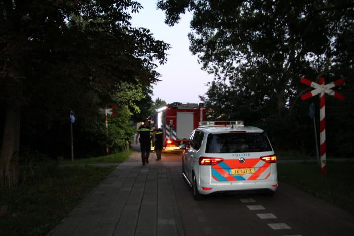 Berg rommel in brand