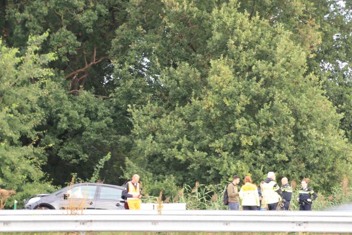 Flinke file tussen Barneveld en Amersfoort door kop-staart botsing