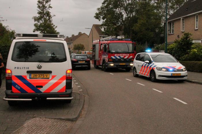 Brand in keuken van woning