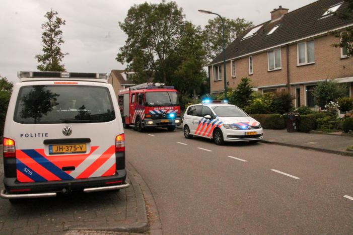 Brand in keuken van woning