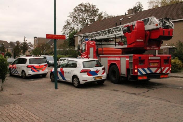 Brand in keuken van woning
