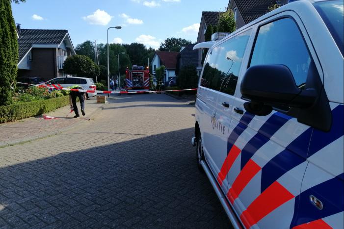Veel rook bij brand in woning