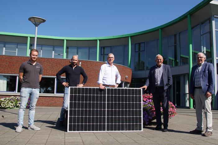 378 zonnepanelen op Kulturhus 'De Talter' in gebruik genomen