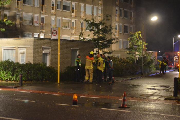 Wooncomplex Yulius ontruimd na brand