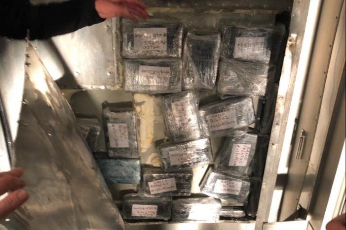 40 kilo cocaïne verstopt in container met bananen