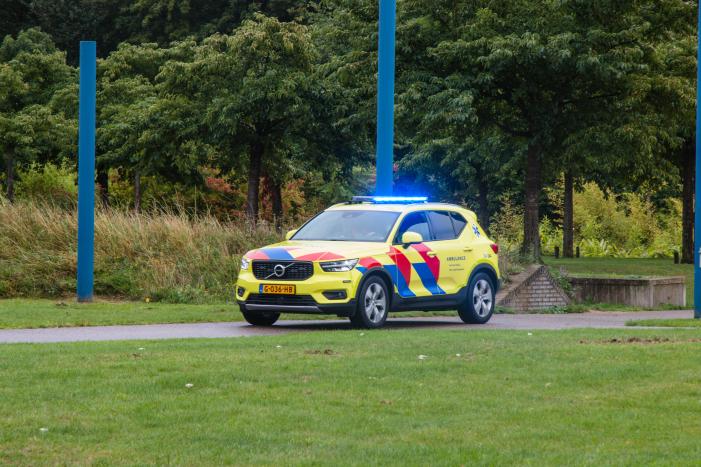 Traumahelikopter landt voor ernstig gewonde bij incident